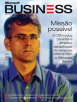 Capa da revista Microsoft Business, edição 27