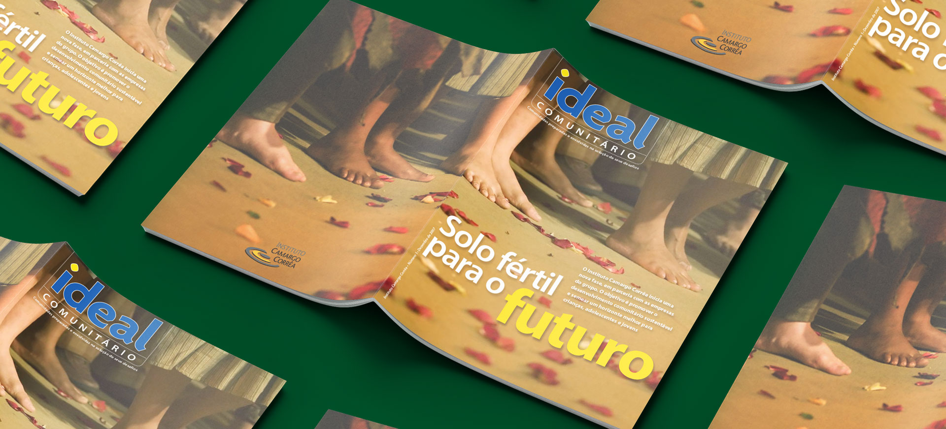 Capa da revista Ideal Comunitário