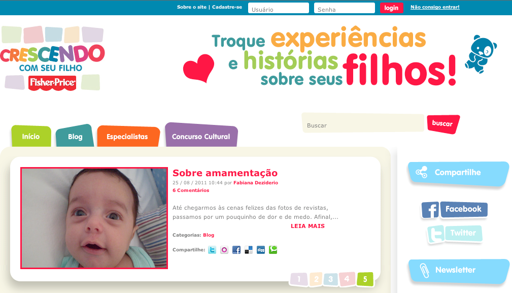 Fischer-Price Crescendo com seu Filho