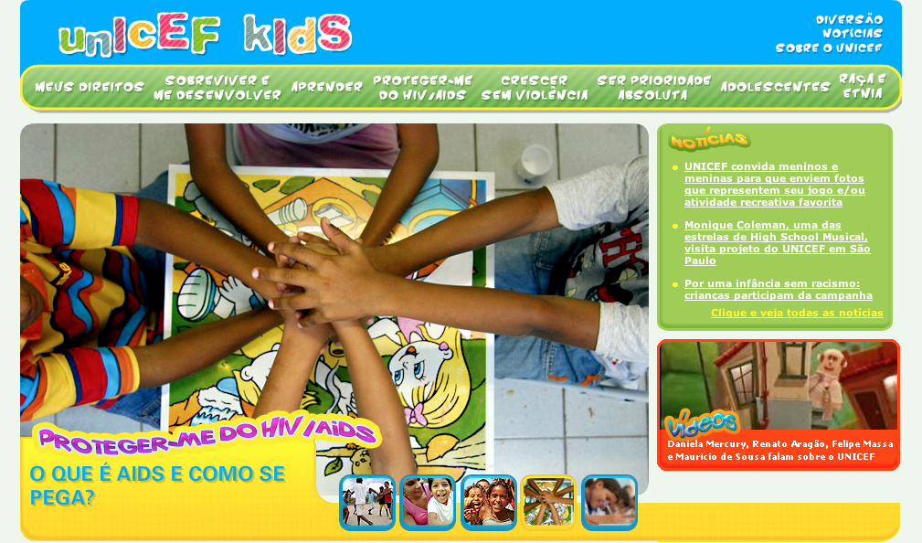 Portfolio_web_sites_Unicef_Kids