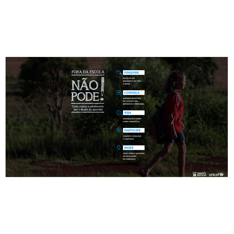 Webdocumentário Fora da Escola Não Pode