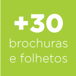 Cross Content- Mais de 30 brochuras e folhetos produzidos