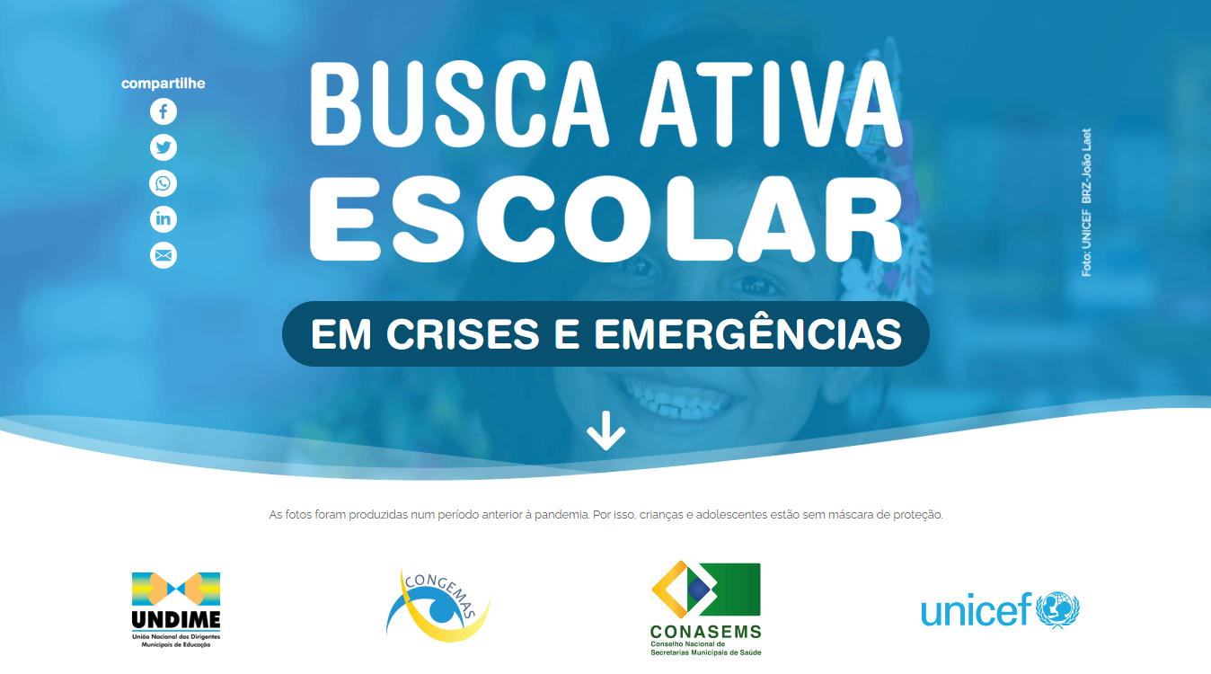 Busca Ativa Escolar em Crises e Emergências