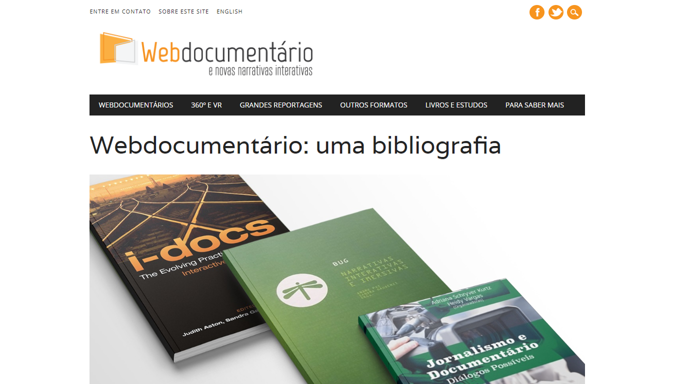 Webdocumentário e novas narrativas interativas