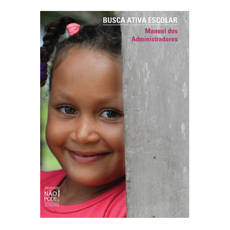 Unicef - Busca Ativa Escolar - livro produzido pela Cross Content