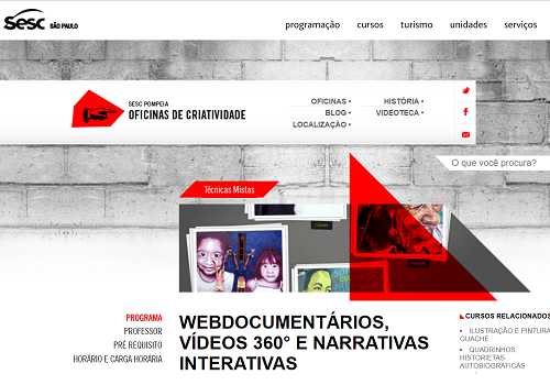 Webdocumentários, Vídeos 360° e Narrativas Interativas