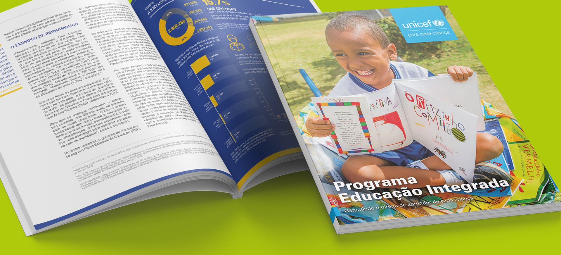 Livro Programa Educação Integrada – Garantindo o direito de aprender de cada criança - UNICEF