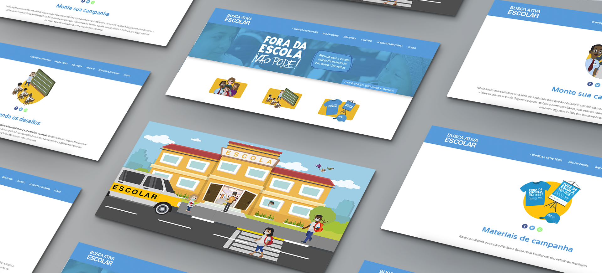 Busca Ativa Escolar - campanha