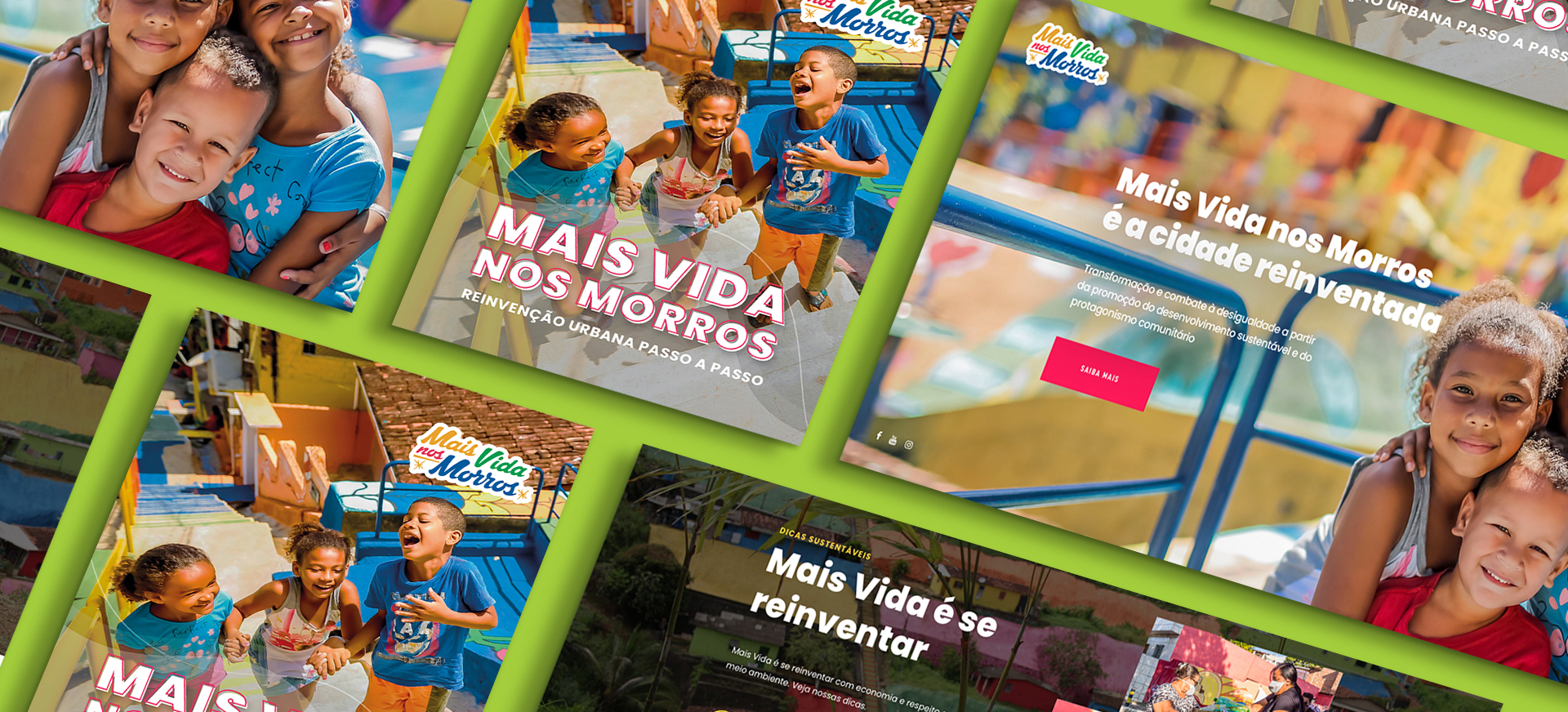 Mais Vida nos Morros - site e livro