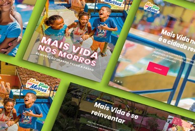 Mais Vida nos Morros - site e livro