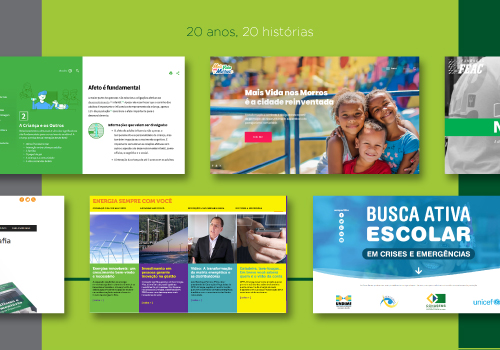 20 anos, 20 histórias da Cross Content: sites e redes sociais