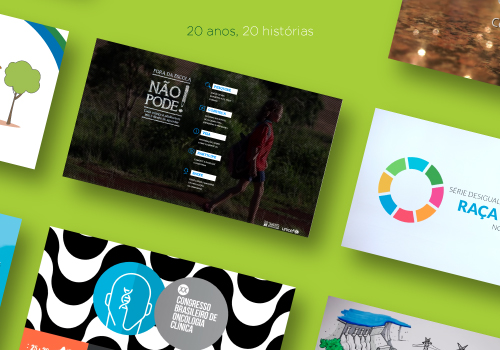 20 anos, 20 histórias da Cross Content: vídeos