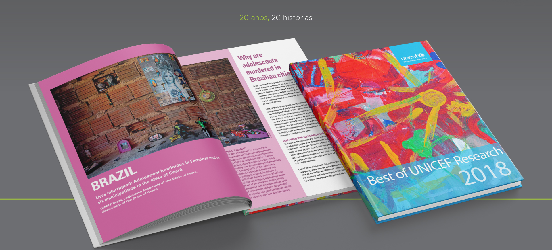 20 anos, 20 histórias: prêmio Best of Unicef Research