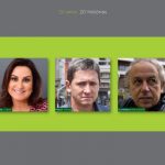 20 anos, 20 histórias: repórteres e editores