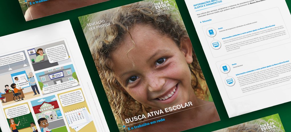 Capa do livro Busca Ativa Escolar e o trabalho em rede