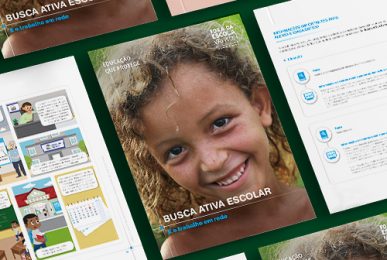 Capa do livro Busca Ativa Escolar e o trabalho em rede