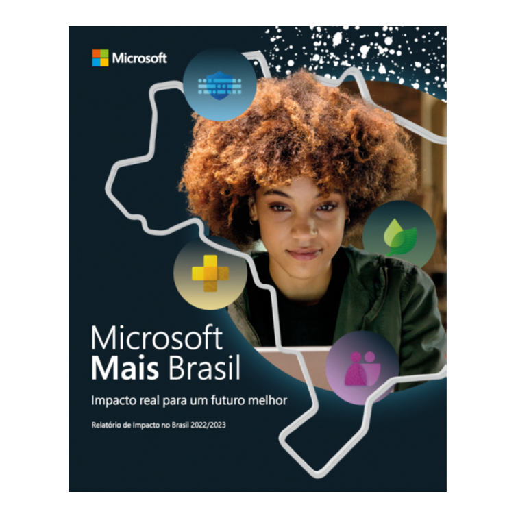 Microsoft - Relatório de impacto no Brasil 2022/23