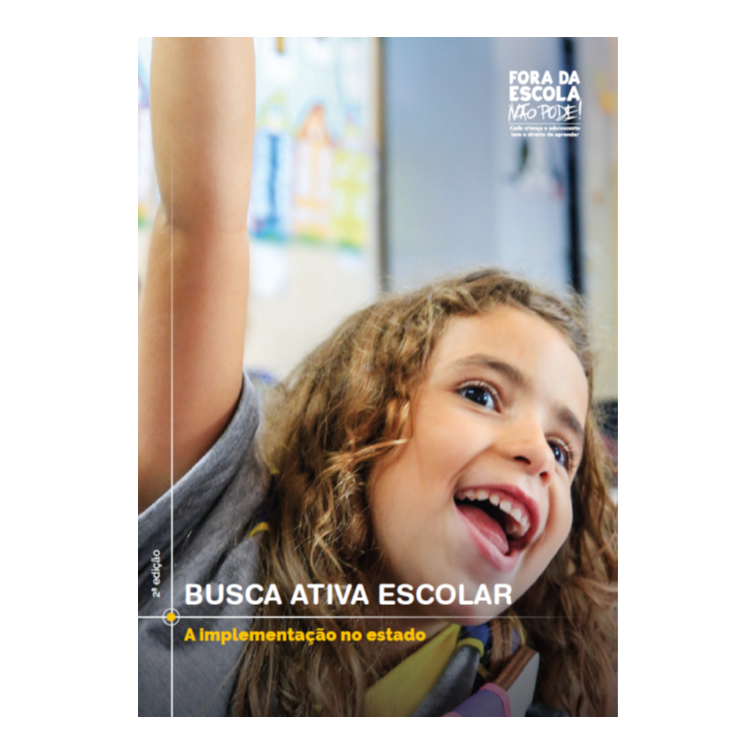 Capa do livro Busca Ativa Escolar - A implementação no estado