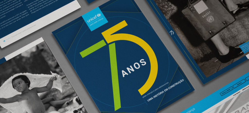 Livro Unicef 75 anos - Uma história em construção