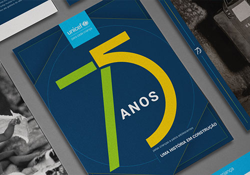 Livro Unicef 75 anos - Uma história em construção
