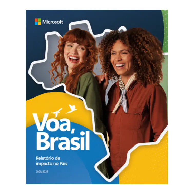Microsoft - Relatório de impacto no Brasil 2025/26